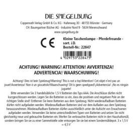 Kleine Taschenlampe - Pferdefreunde, sortiert