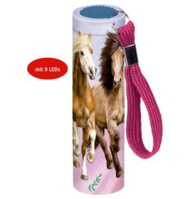 Kleine Taschenlampe - Pferdefreunde, sortiert