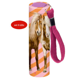 Kleine Taschenlampe - Pferdefreunde, sortiert