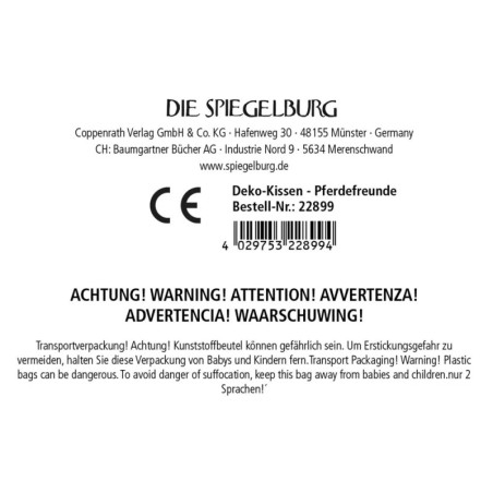 Kissen Pferdekopf - Pferdefreu de