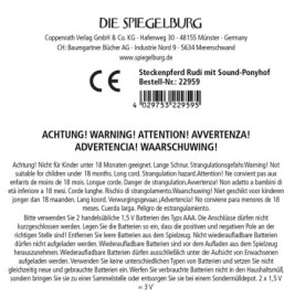 Steckenpferd Rudi mit Sound - Mein kl. P