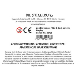 Zombie-Spinne - Wild+Cool, sortiert