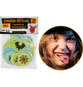 Zungentattoos - Wild+Cool (Esspapier-Obl