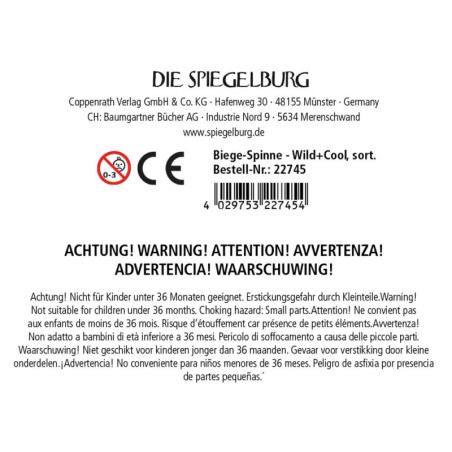 Biege-Spinne - Wild+Cool, sortiert