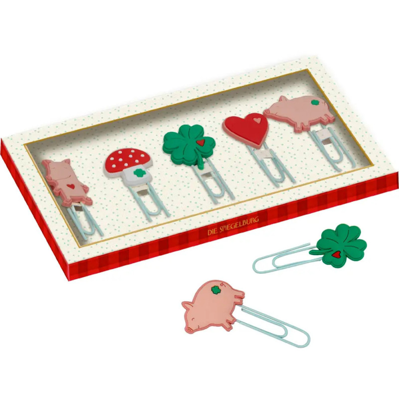 Deko-Klammern - Viel Glück