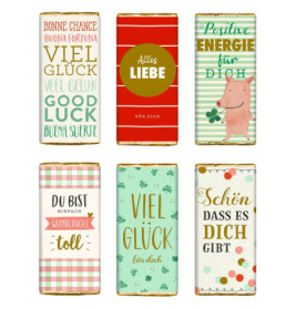 Glücks-Schokolade - Viel Glück (30 g),