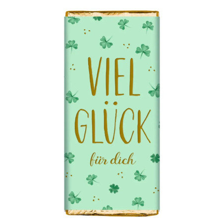 Glücks-Schokolade - Viel Glück (30 g),