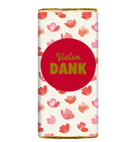 Danke-Schokolade - Viel Glück (30 g), sortiert
