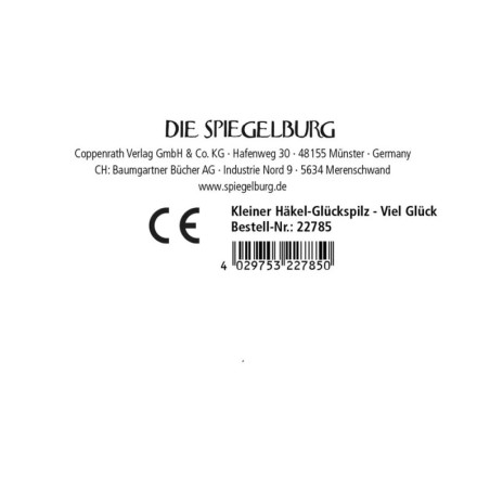 Kleiner Häkel-Glückspilz - Viel Glück