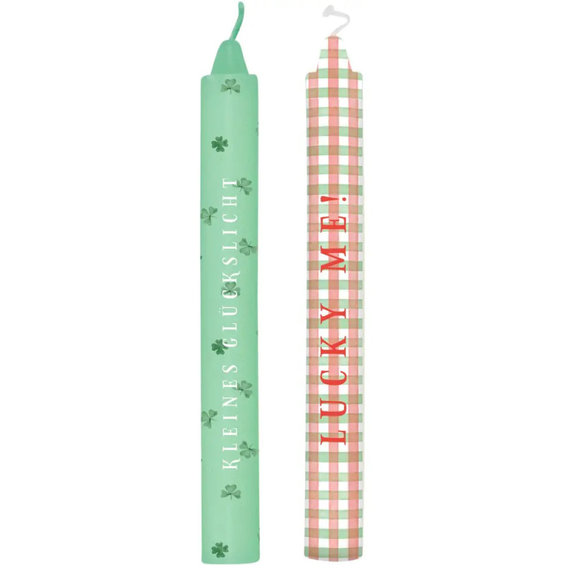 Stabkerze - Viel Glück, sortie rt