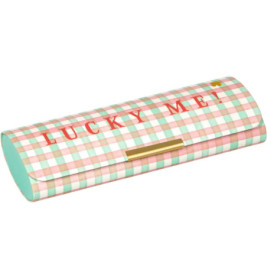 Brillenetui mit Putztuch - Viel Glück