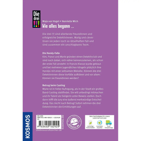 Die drei !!!, Die Handy-Falle / Betrug beim Casting