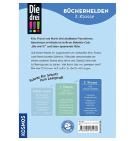 Die drei !!!, Bücherhelden 2. Klasse, Schleim-Alarm!