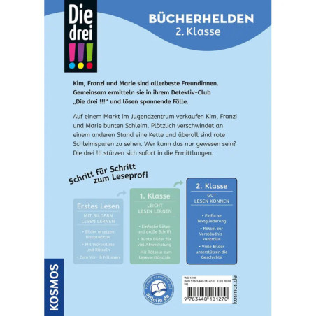 Die drei !!!, Bücherhelden 2. Klasse, Schleim-Alarm! Die drei !!!, Bücherhelden 2. Klasse, Schleim-Alarm!