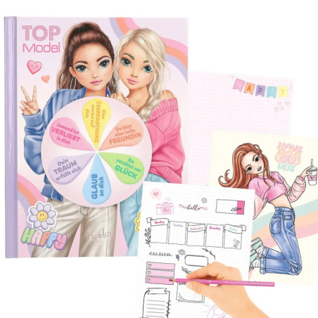 Top Model Stimmungs-Malbuch