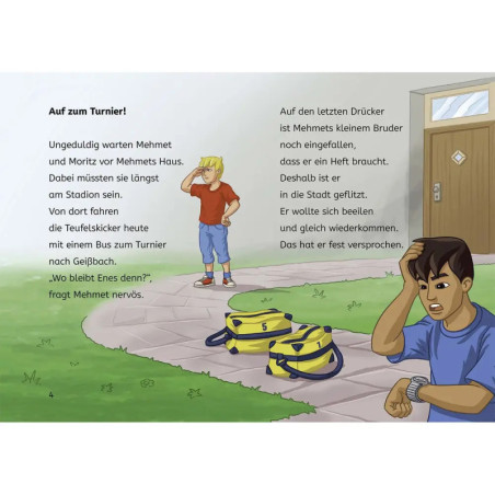 Teufelskicker, Bücherhelden 1. Klasse, Das Turnier Teufelskicker, Bücherhelden 1. Klasse, Das Turnier