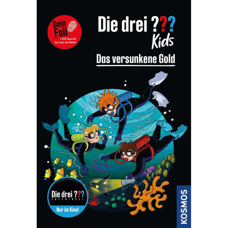 Die drei ??? Kids Dein Fall, Das versunkene Gold Die drei ??? Kids Dein Fall, Das versunkene Gold