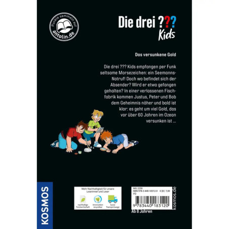 Die drei ??? Kids Dein Fall, Das versunkene Gold Die drei ??? Kids Dein Fall, Das versunkene Gold