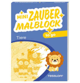 Mini Zaubermalblock to go. Tiere