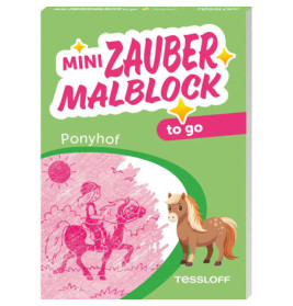 Mini Zaubermalblock to go. Ponyhof