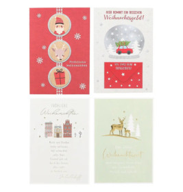 Klappkarten Liebe Weihnachtsgrüße
