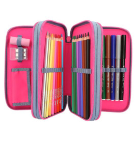 TopModel 3 Fach Federtasche