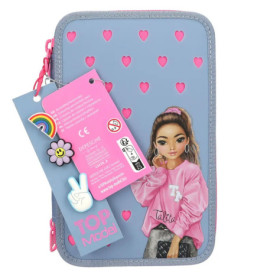 TopModel 3 Fach Federtasche