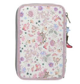 TopModel 3 Fach Federtasche Cow