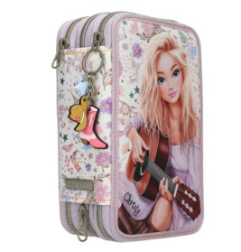 TopModel 3 Fach Federtasche Cow