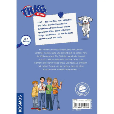 TKKG Junior, 4, Wildes Tierchaos