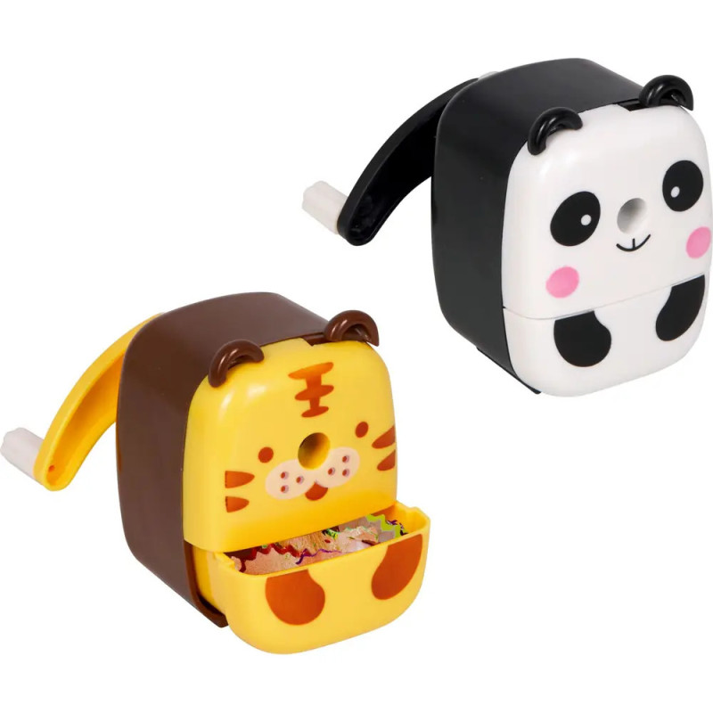 Kurbelanspitzer - Bunte Geschenke, sort. Kurbelanspitzer - Bunte Geschenke, sort.