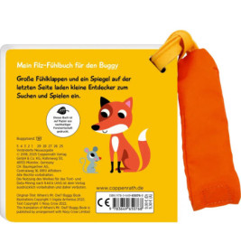 Mein Filz-Fühlbuch f.d.Buggy: Kuckuck, kleine Eule