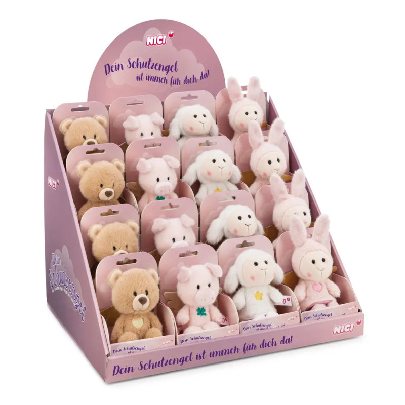 Kuscheltier sort. Schutzengel 12cm in Geschenkbox