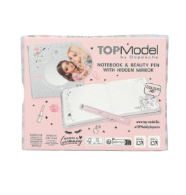 TOPModel Beauty Notizbuch mit Kugelschreiber