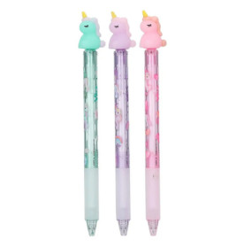 Ylvi Radierbarer Gelstift mit Einhorn-Topper