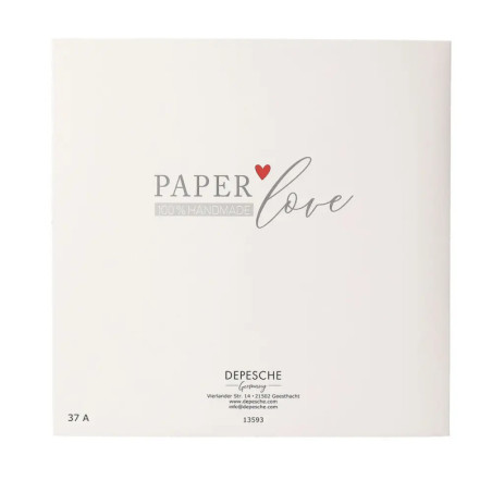 Paper love Klappkarten