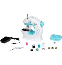 Nähmaschine für Kinder, blau