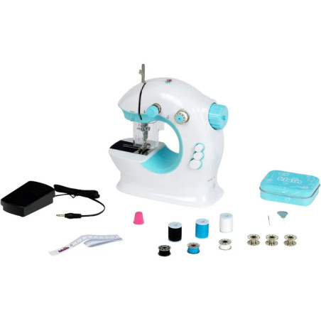 Nähmaschine für Kinder, blau