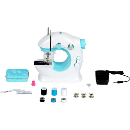 Nähmaschine für Kinder, blau