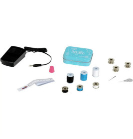 Nähmaschine für Kinder, blau