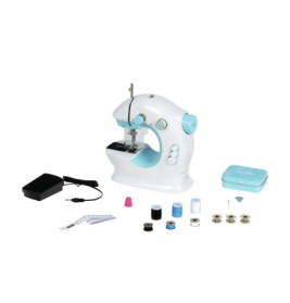 Nähmaschine für Kinder, blau