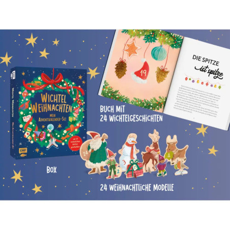 Adventskalender-Wichtel-Set