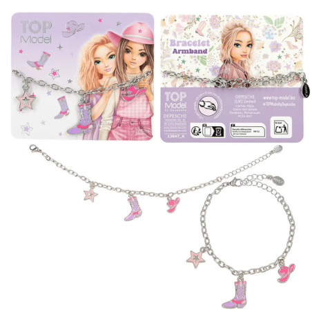 TOPModel Armband mit Charms COWGIRL