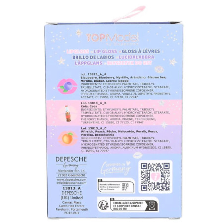 TOPModel Lipgloss 3er Set BEAUTY and ME