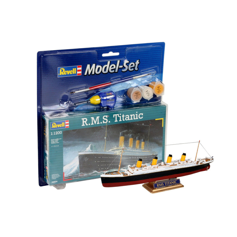 Model Set R.M.S. Titanic, Revell Modellbausatz mit Basiszubehör