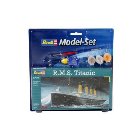 Model Set R.M.S. Titanic, Revell Modellbausatz mit Basiszubehör