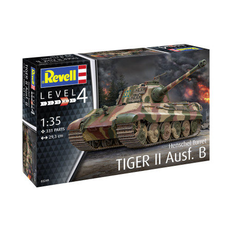 Tiger II Ausf.B (Henschel Turret), Revell Modellbausatz