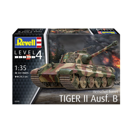 Tiger II Ausf.B (Henschel Turret), Revell Modellbausatz