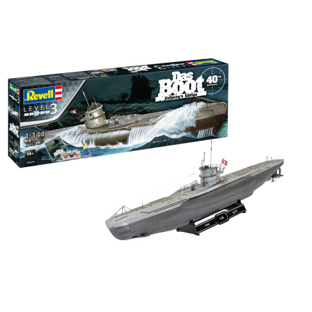 Das Boot Collector s Edition - 40th Anniversary   , Revell Modellbausatz mit Basiszubehör