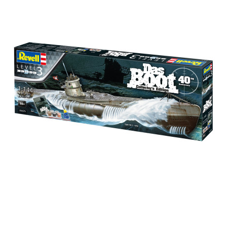Das Boot Collector s Edition - 40th Anniversary   , Revell Modellbausatz mit Basiszubehör